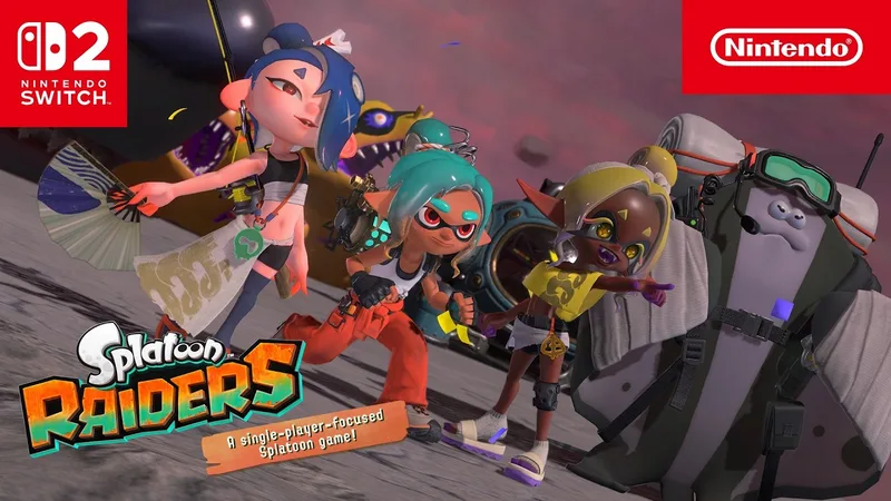Splatoon Raiders:Splatoon Raiders – Launch Trai